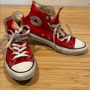 CONVERSE All Star High Top RED Sz: M:6 W:8